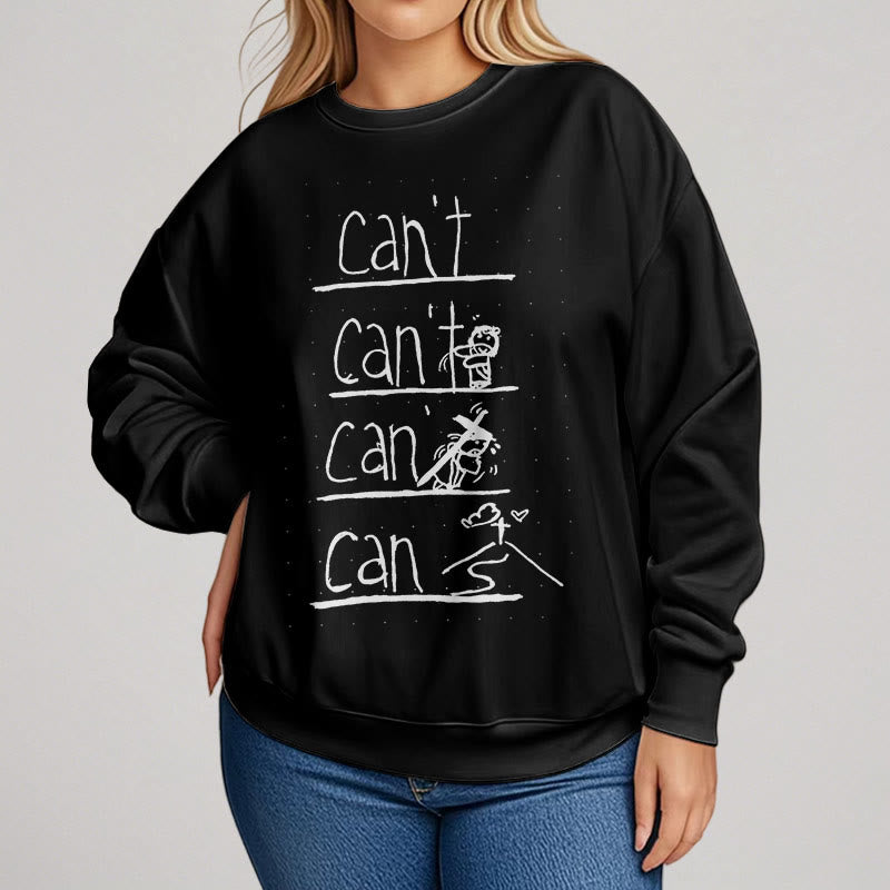 Minimalist Style Redemption Through Jesus Sacrifice Fleece Lined Polyester Sweatshirt - image 7