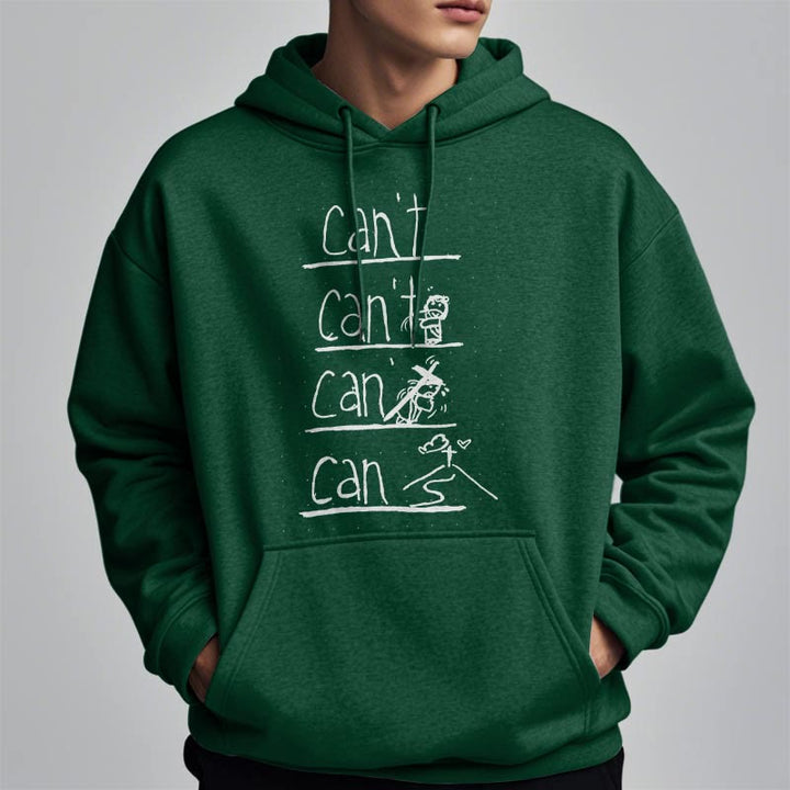 Quotation Style Redemption Through Jesus Sacrifice Fleece Lined Polyester Hoodie - image 13