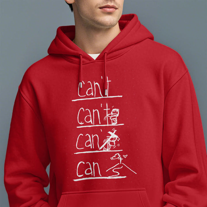 Quotation Style Redemption Through Jesus Sacrifice Fleece Lined Polyester Hoodie - image 19
