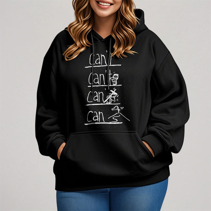 Quotation Style Redemption Through Jesus Sacrifice Fleece Lined Polyester Hoodie - image 7