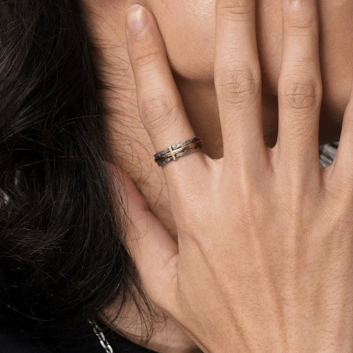 Christianartworkshop Classic Style Rustic Elegance Blessed Cross Ring - image 3