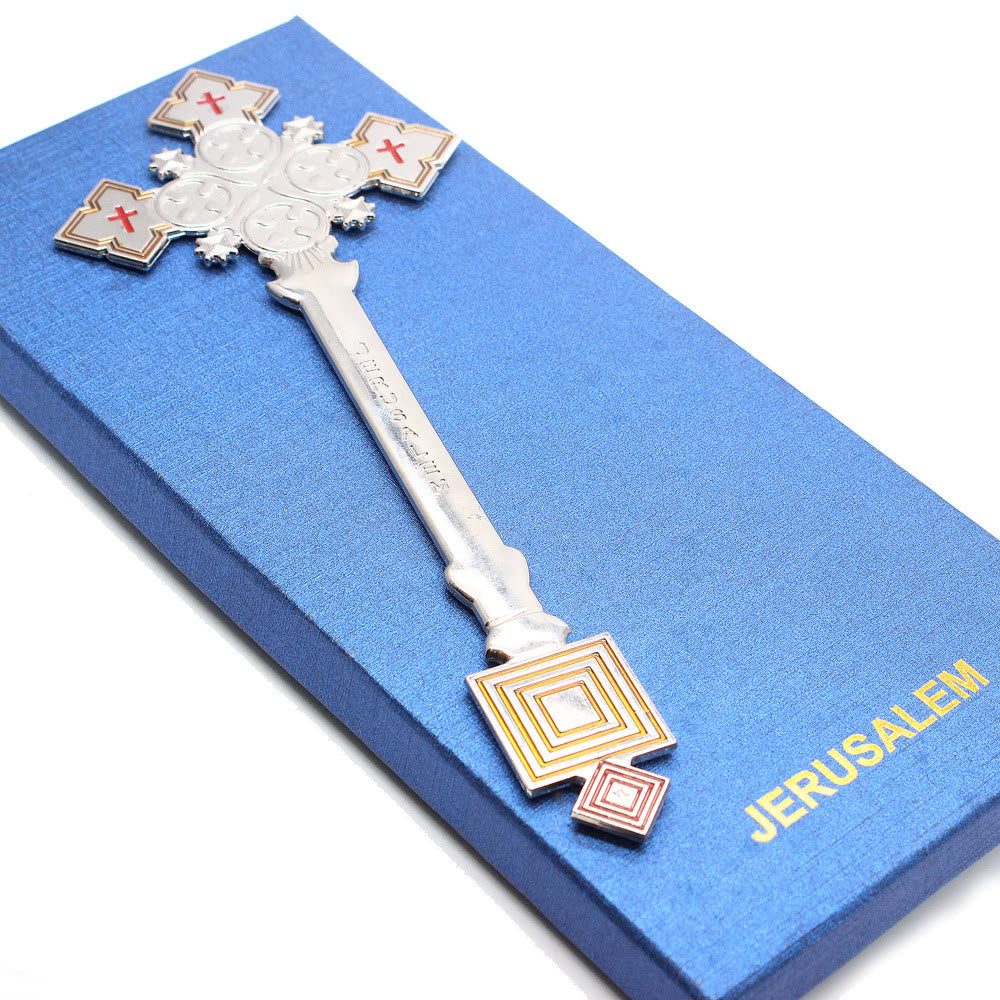 Christianartworkshop Classic Style Jerusalem Cross-Shaped Regal Blessing Hand Cross