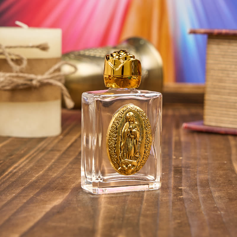 Christianartworkshop Exclusive Crafted Our Lady of Guadalupe Holy Water Bottle - A Vessel of Blessing and Protection - image 7