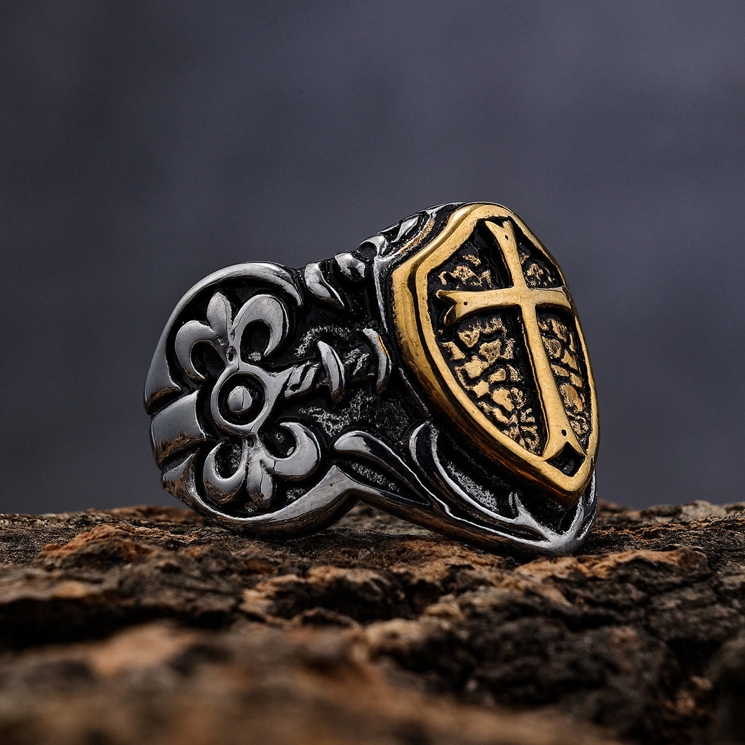 Christianartworkshop Exclusive Crafted Cross Ring - Expression of Daily Faith  - image 1