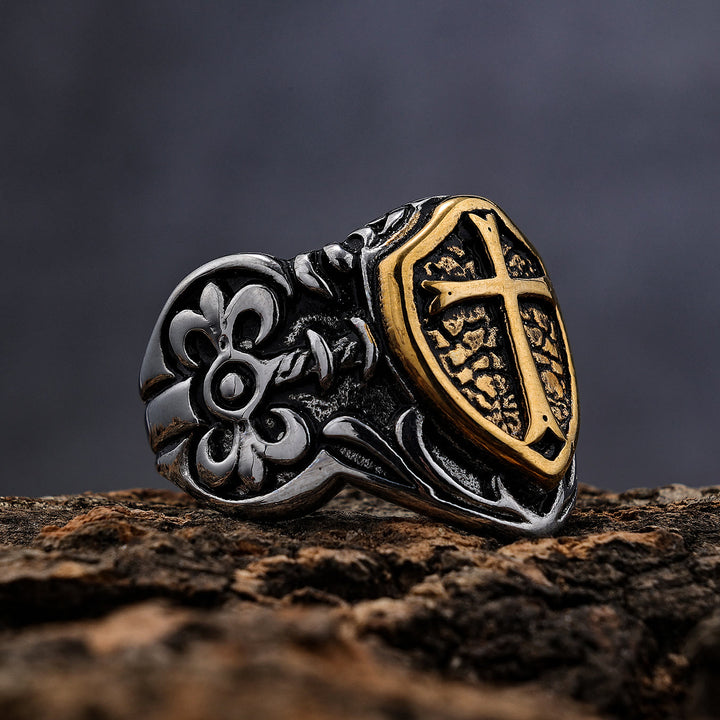 Christianartworkshop Exclusive Crafted Cross Ring - Expression of Daily Faith  - image 1