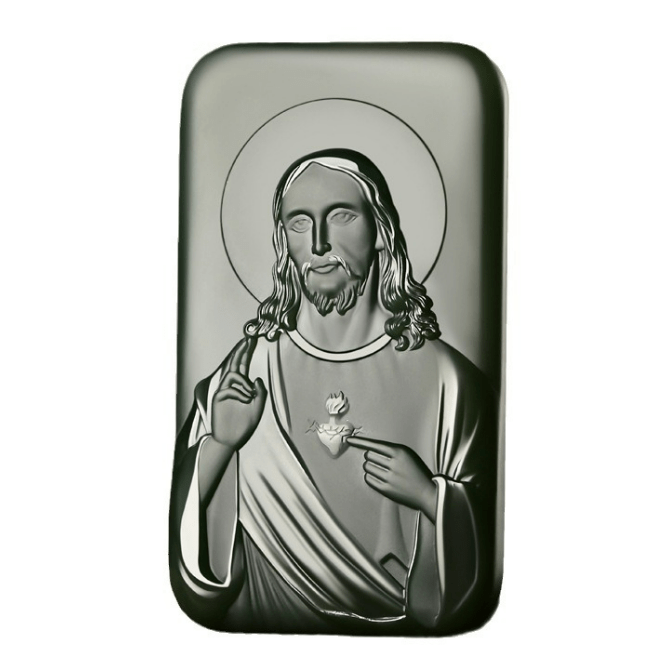 Christianartworkshop Exquisitely Carved Jade Jesus Amulet - A Discreet Emblem of Devotion and Tranquility - image 1