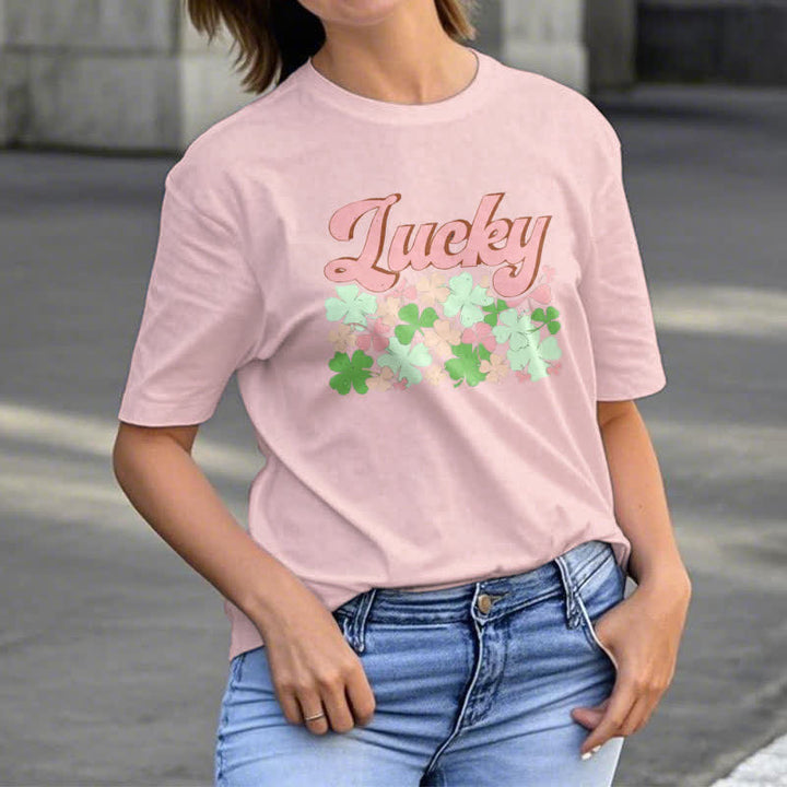 Christianartworkshop Embrace the Luck of the Irish Faith-Inspired T-Shirt - image 1