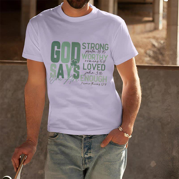 Christianartworkshop Empowerment Clover Tee Faith-Inspired T-Shirt - image 21