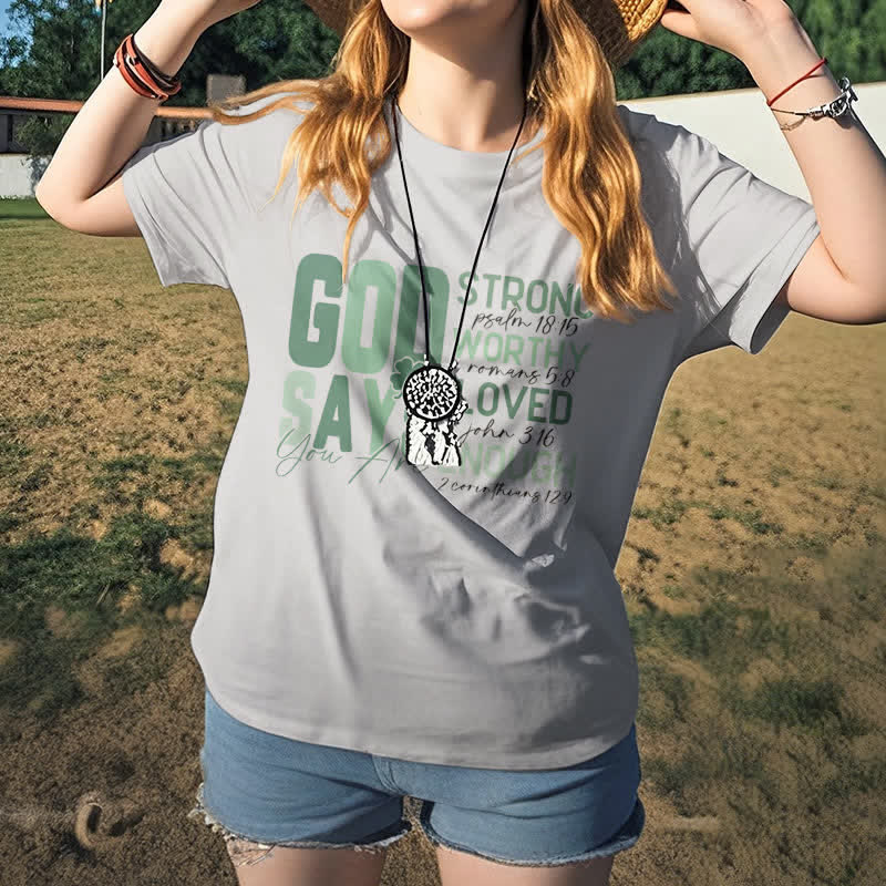 Christianartworkshop Empowerment Clover Tee Faith-Inspired T-Shirt - image 12