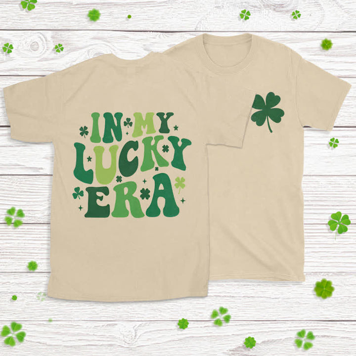 Christianartworkshop Lucky Charm Era Faith-Inspired T-Shirt - Beige - 2XL - image 17