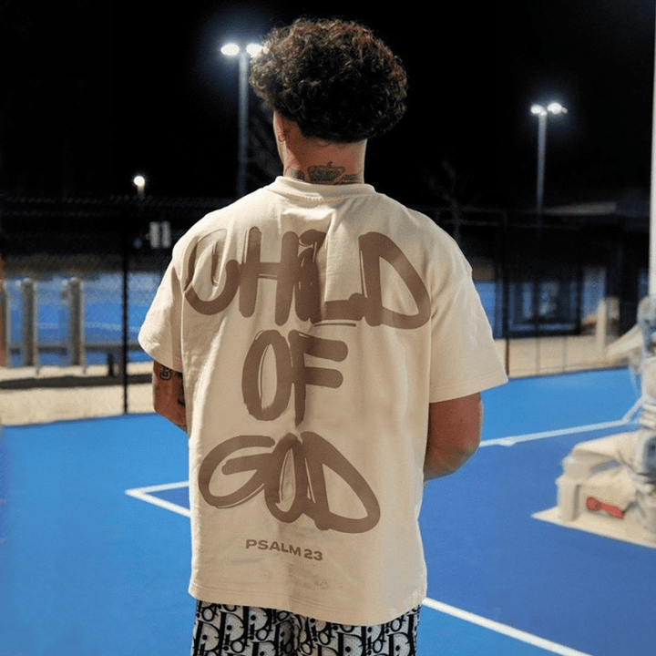 Christianartworkshop Child of God Cotton Adult T-shirt - image 7