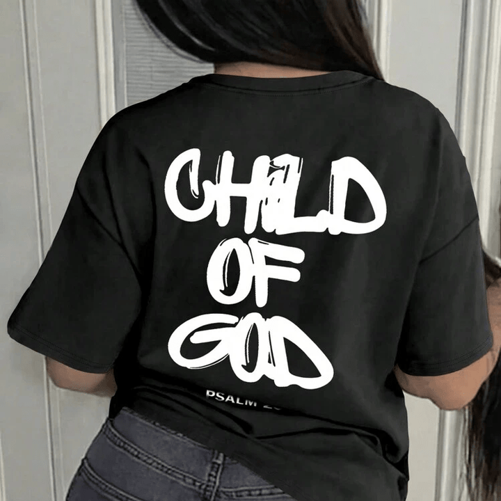 Christianartworkshop Child of God Cotton Adult T-shirt - image 12