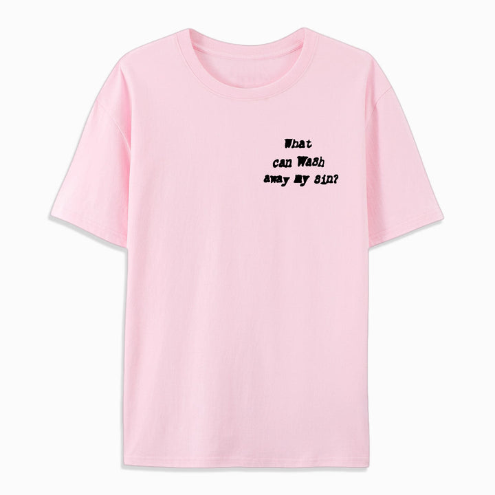 Christianartworkshop Nothing But Blood Of Jesus Cotton T-Shirt - image 12