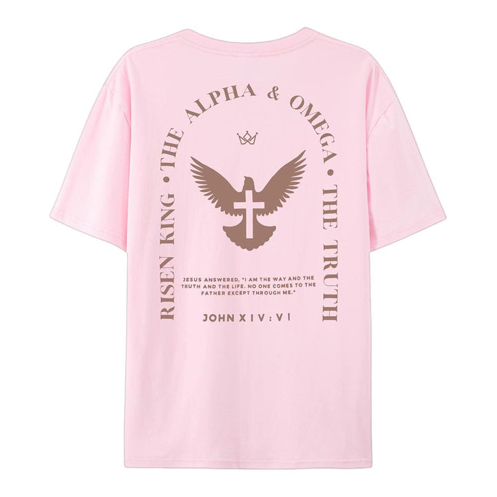 Christianartworkshop Jesus Is The Way The Truth The Life Cotton T-Shirt - image 13