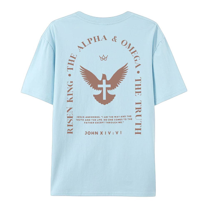 Christianartworkshop Jesus Is The Way The Truth The Life Cotton T-Shirt - image 16