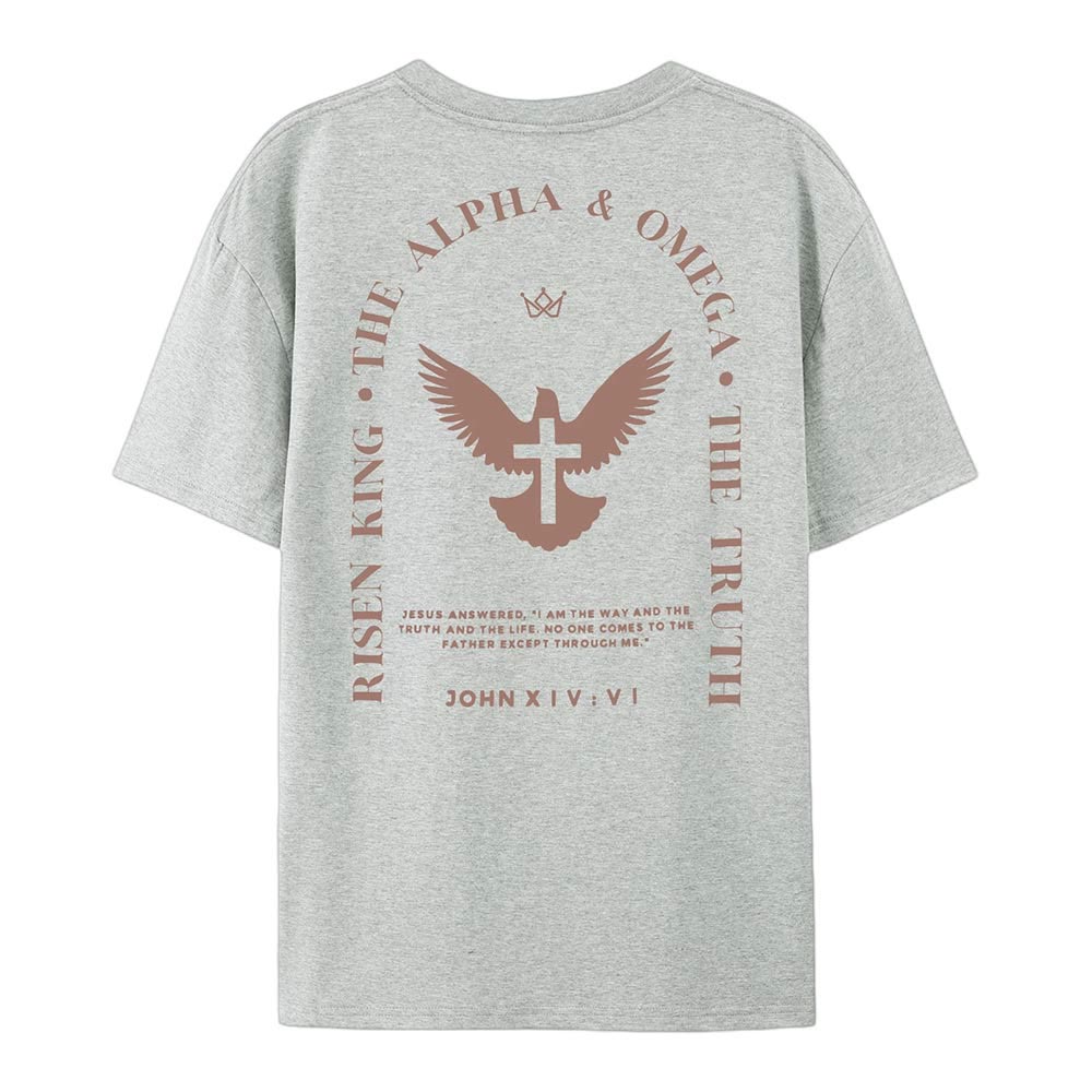 Christianartworkshop Jesus Is The Way The Truth The Life Cotton T-Shirt - image 19