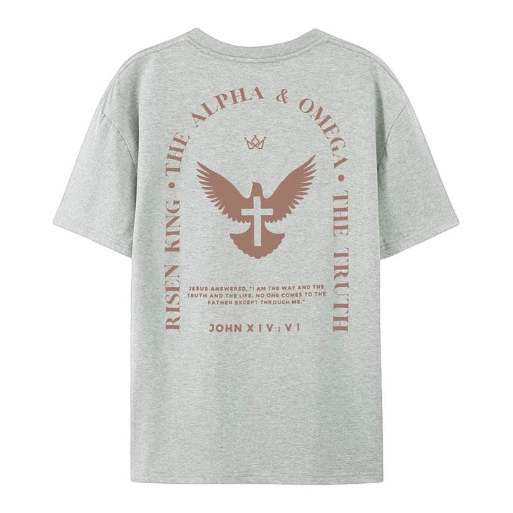 Christianartworkshop Jesus Is The Way The Truth The Life Cotton T-Shirt - image 19