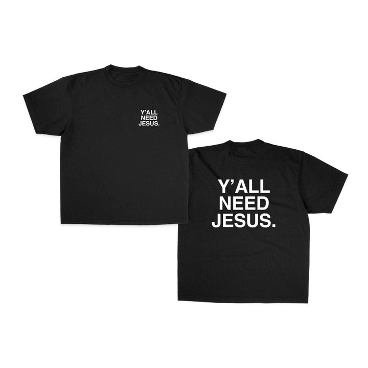 Christianartworkshop "Y'ALL NEED JESUS" T-Shirt - 2XL - image 0
