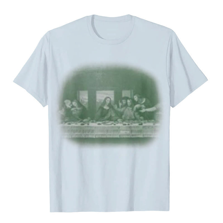Christianartworkshop Vintage Last Supper Graphic T-Shirt