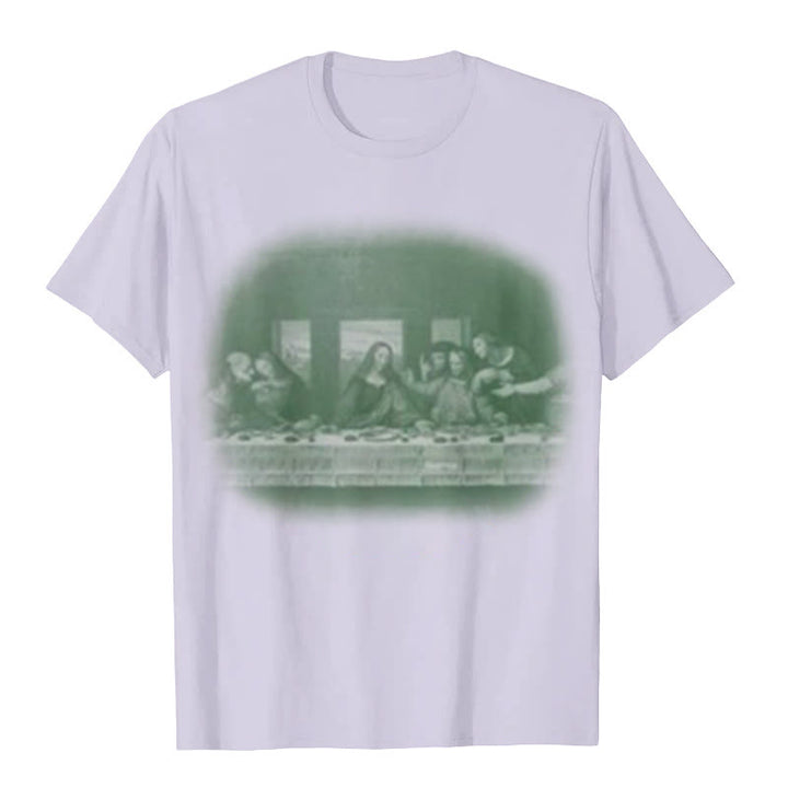 Christianartworkshop Vintage Last Supper Graphic T-Shirt