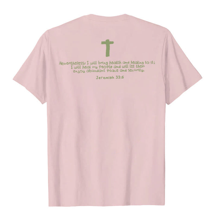 Christianartworkshop Jesus Heals Graphic T-Shirt - image 11