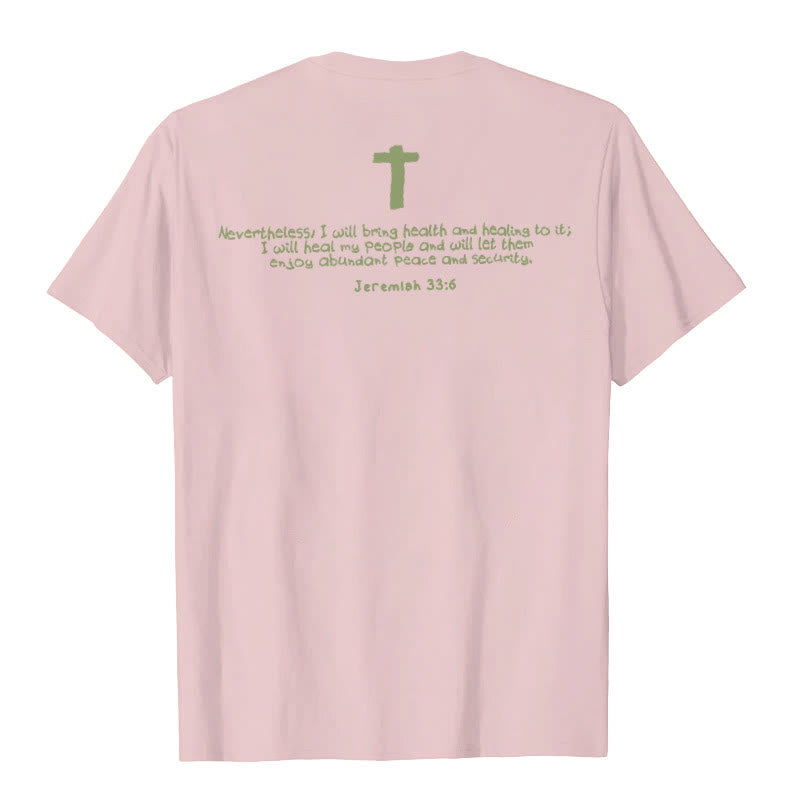 Christianartworkshop Jesus Heals Graphic T-Shirt - image 11