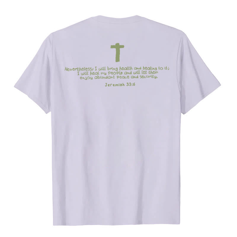Christianartworkshop Jesus Heals Graphic T-Shirt - image 13