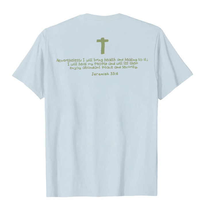 Christianartworkshop Jesus Heals Graphic T-Shirt - image 9