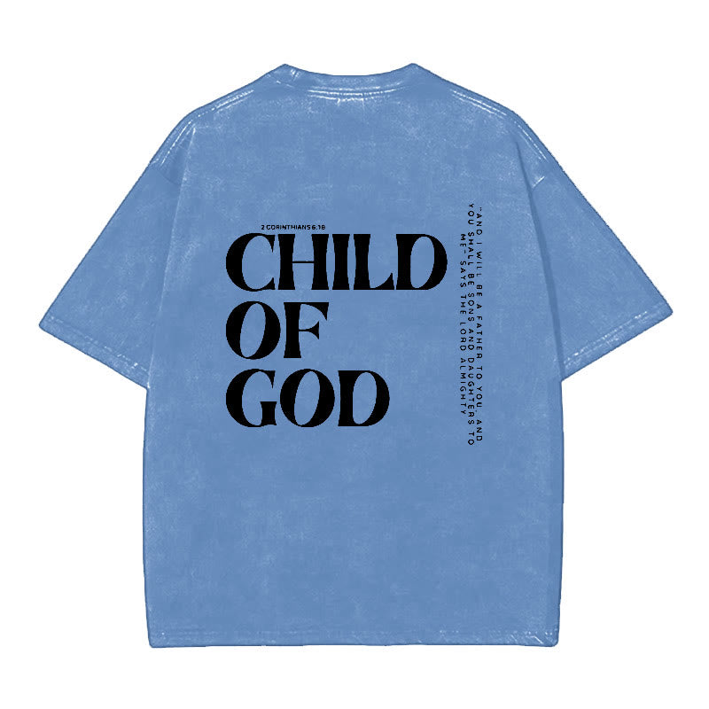 Christianartworkshop Child of God Graphic T-Shirt