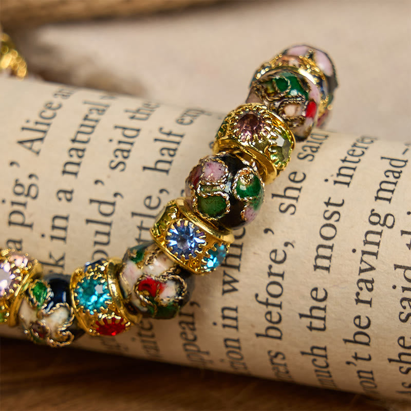 Christianartworkshop Handcrafted Cloisonné Beads Timeless Faith Bracelet: A Testament of Christ's Presence - image 10