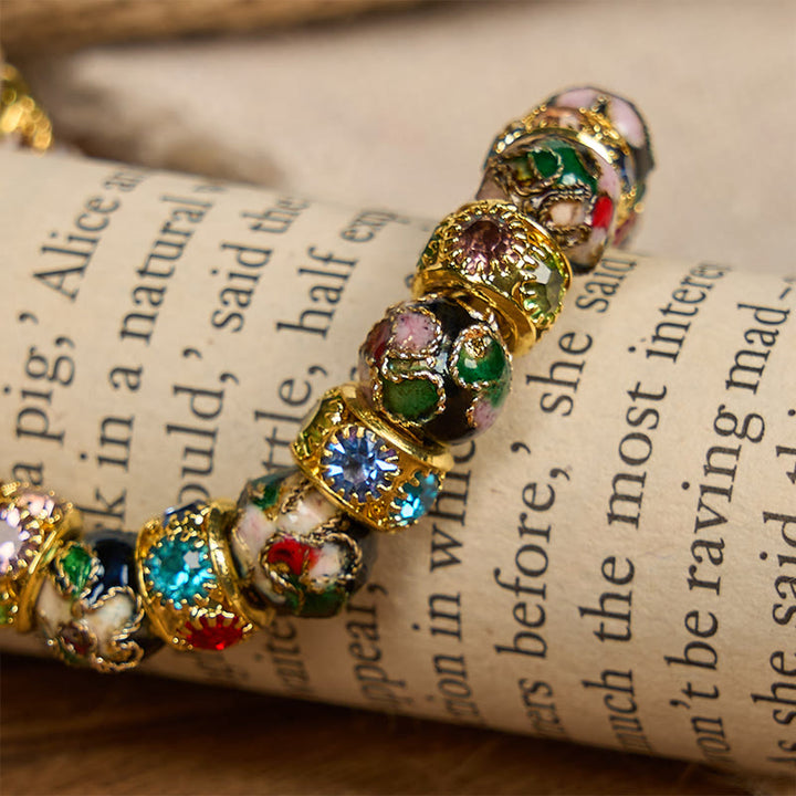 Christianartworkshop Handcrafted Cloisonné Beads Timeless Faith Bracelet: A Testament of Christ's Presence - image 10
