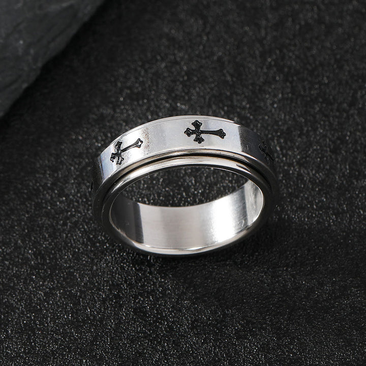 Christianartworkshopthe Minimalist Cross Ring: The Interweaving of Faith and Fashion - image 2