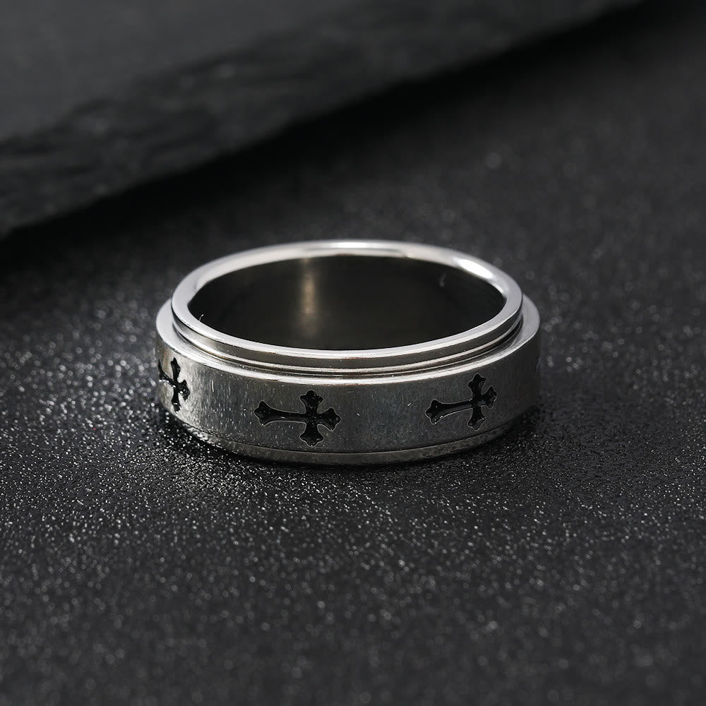 Christianartworkshopthe Minimalist Cross Ring: The Interweaving of Faith and Fashion - image 1