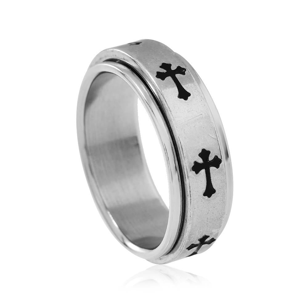 Christianartworkshopthe Minimalist Cross Ring: The Interweaving of Faith and Fashion - image 3