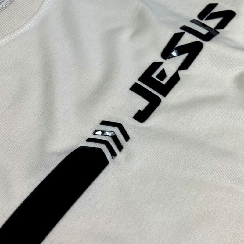 Christianartworkshop Modern Faith Statement Jesus Christian T-Shirt - image 4