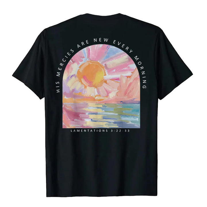 Christianartworkshop His Mercies Are New Every Morning T-Shirt