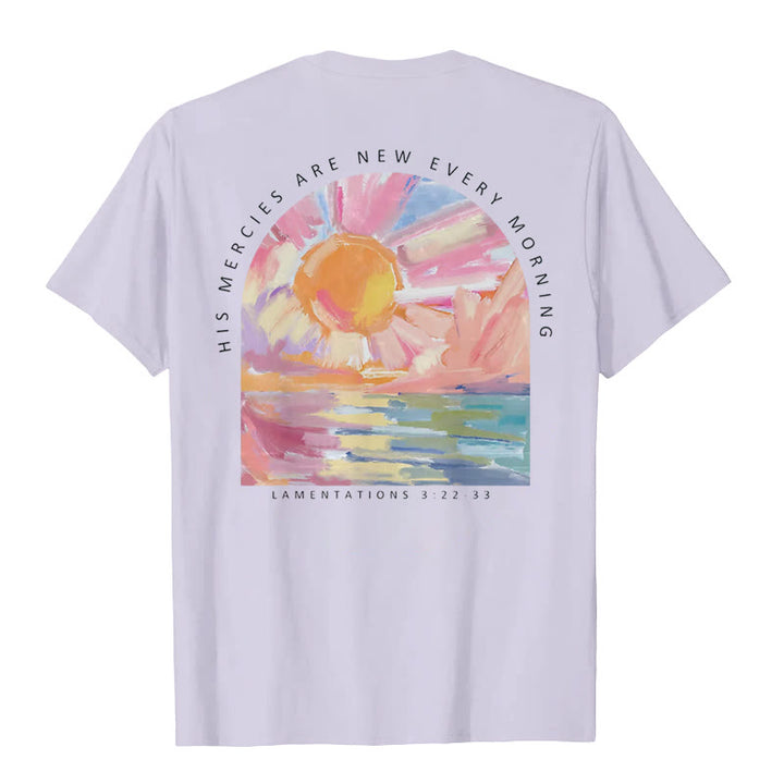 Christianartworkshop His Mercies Are New Every Morning T-Shirt