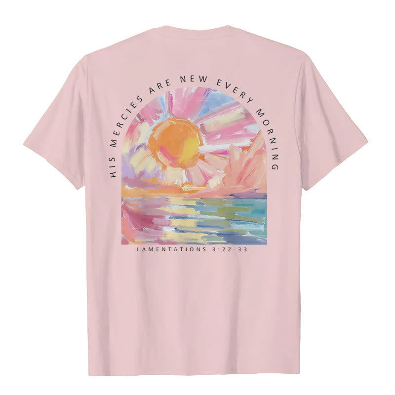 Christianartworkshop His Mercies Are New Every Morning T-Shirt