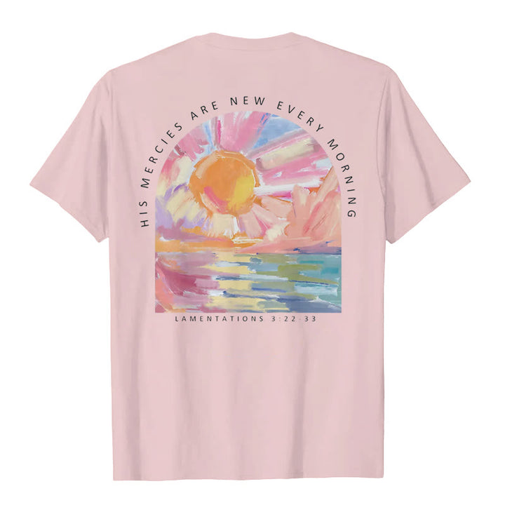 Christianartworkshop His Mercies Are New Every Morning T-Shirt