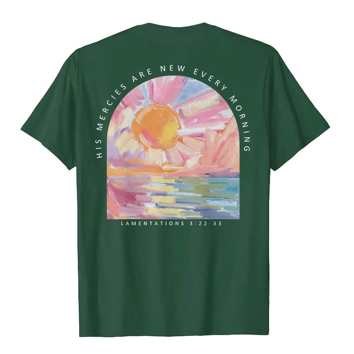 Christianartworkshop His Mercies Are New Every Morning T-Shirt