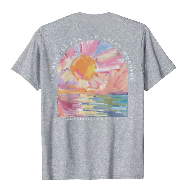 Christianartworkshop His Mercies Are New Every Morning T-Shirt