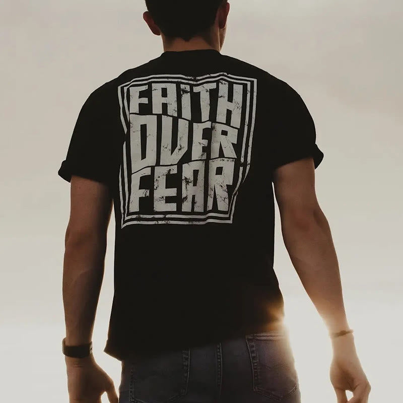 Christianartworkshop Faith Over Fear T-Shirt - image 21