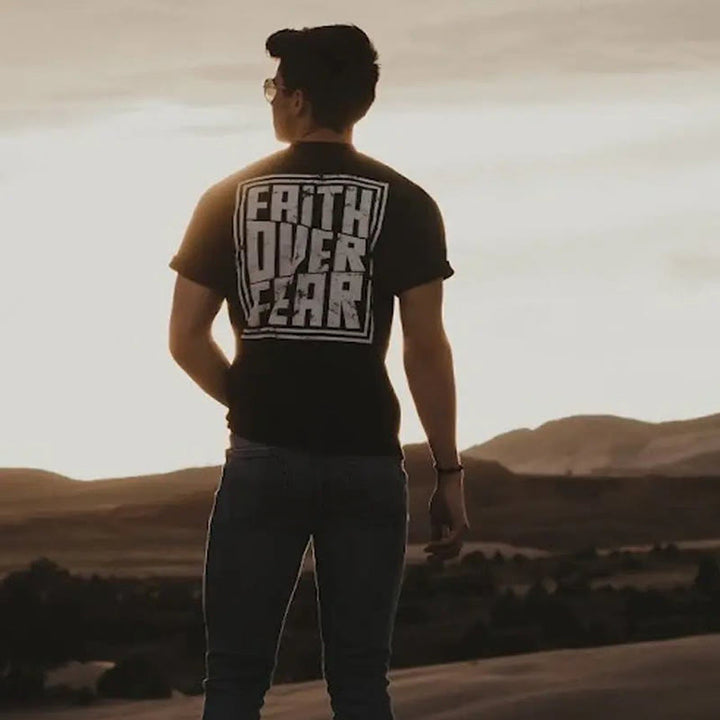 Christianartworkshop Faith Over Fear T-Shirt - image 19