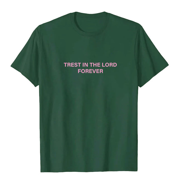 Christianartworkshop Trust In The Lord Forever T-Shirt - image 20