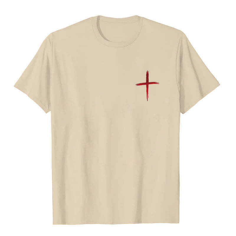 Christianartworkshop I'll Walk With God T-Shirt - image 8