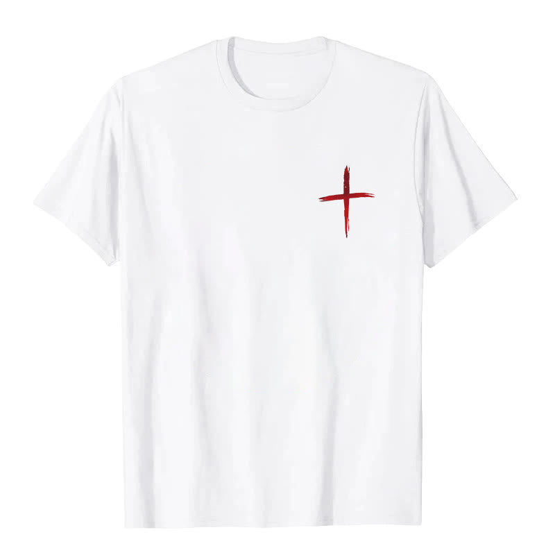 Christianartworkshop I'll Walk With God T-Shirt - image 2