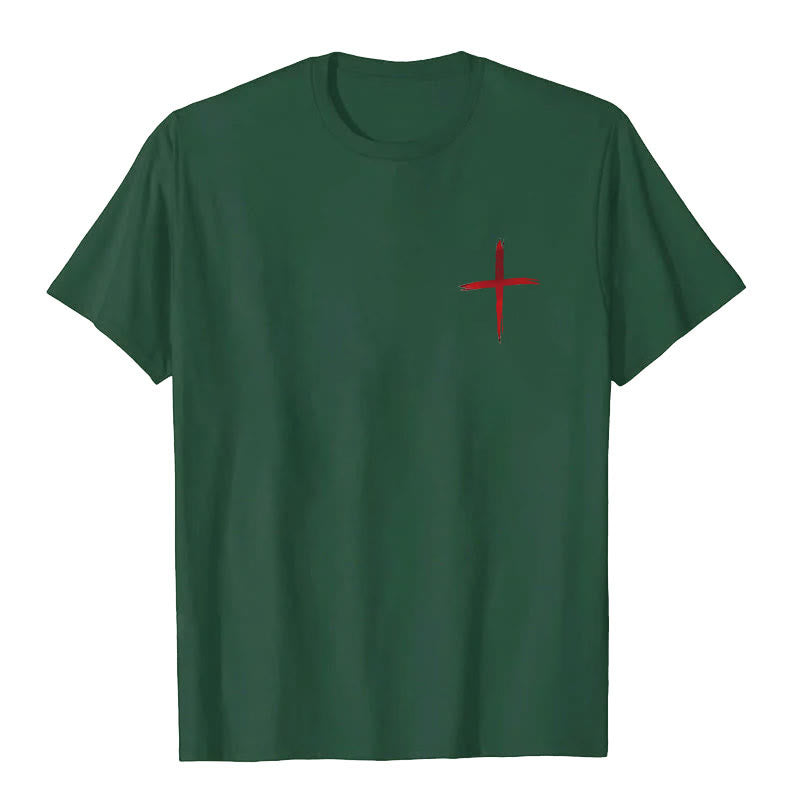 Christianartworkshop I'll Walk With God T-Shirt - image 20