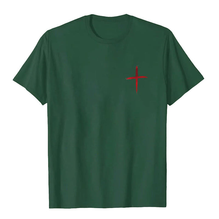 Christianartworkshop I'll Walk With God T-Shirt - image 20