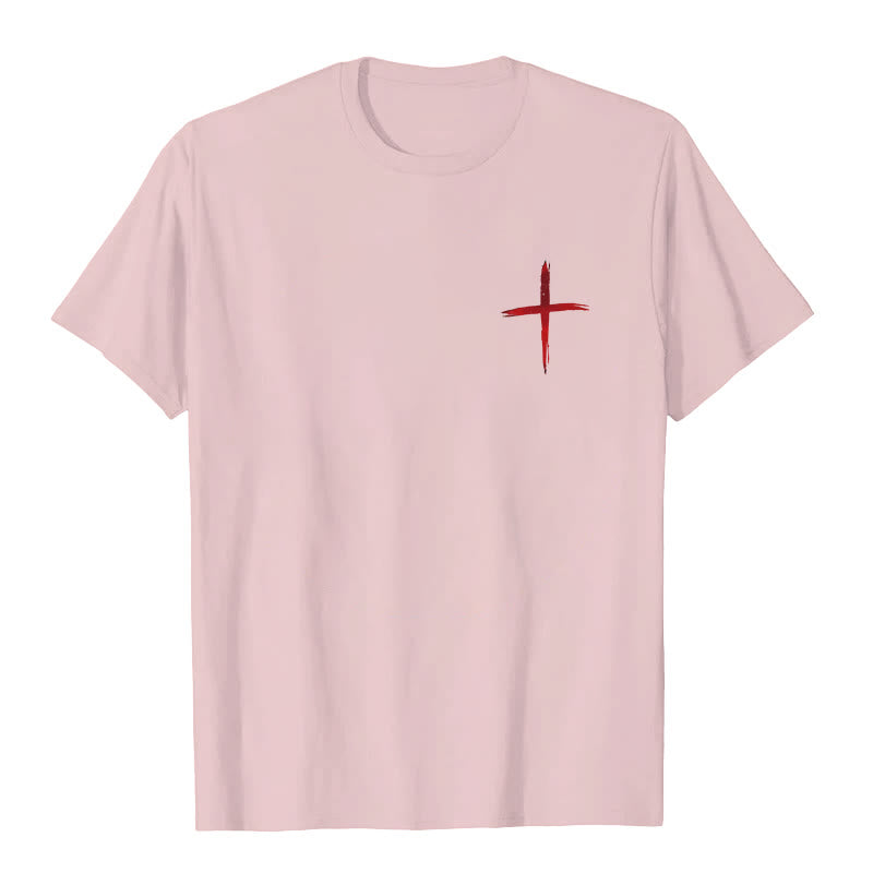 Christianartworkshop I'll Walk With God T-Shirt - image 14