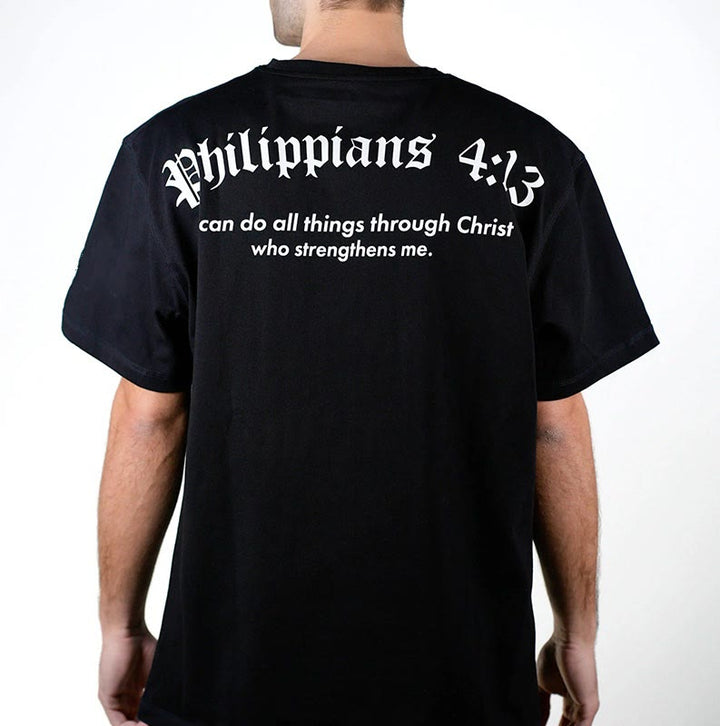 Christianartworkshop Philippians 4:13 "I Can Do All Things" Strength T-Shirt - image 1